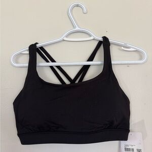 lululemon athletica Black Strappy Sports Bra